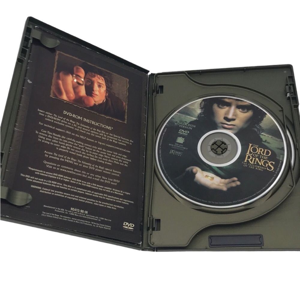 The Lord Of The Rings 📀 DVD - Picture 2 of 4